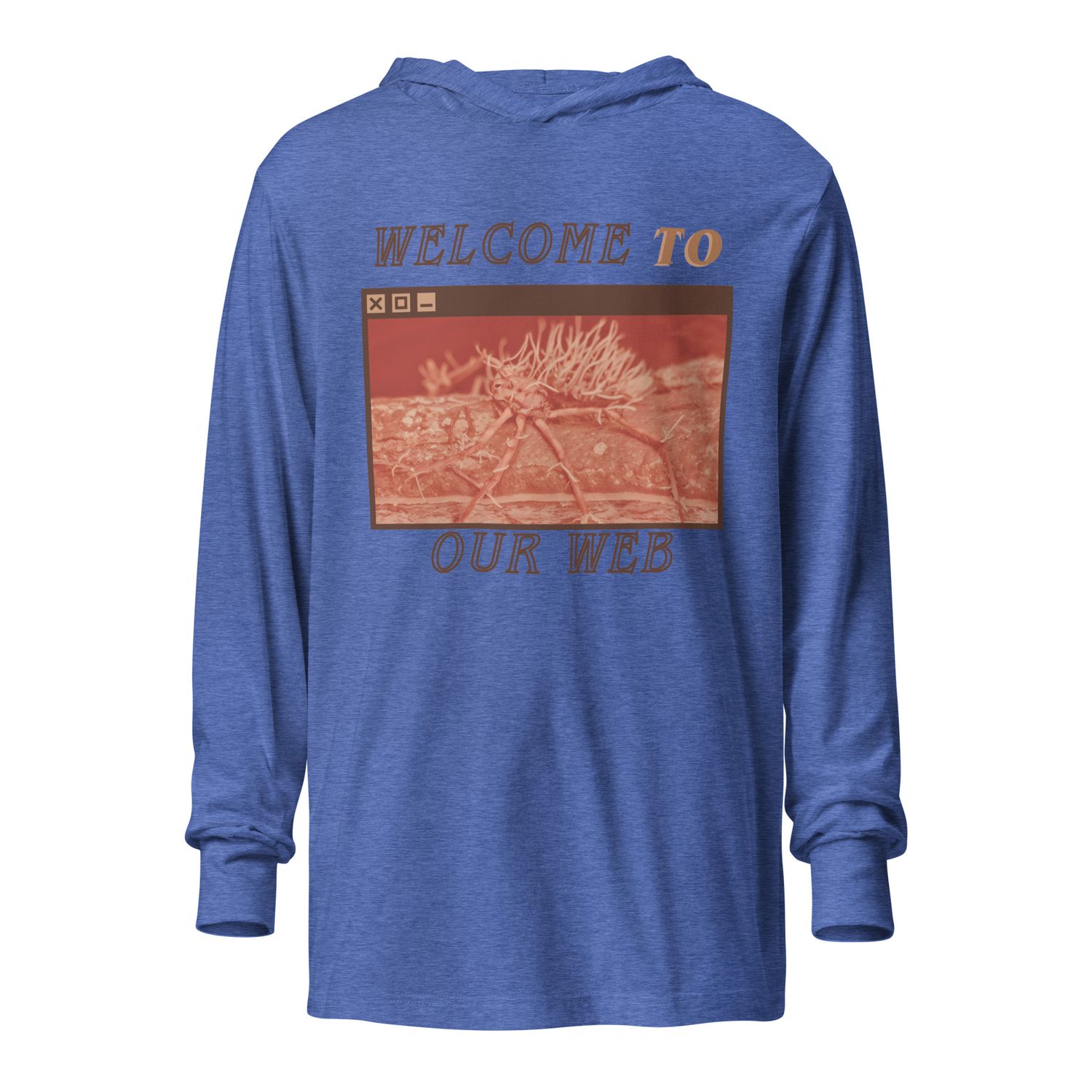 Welcome To Our Web long-sleeve tee