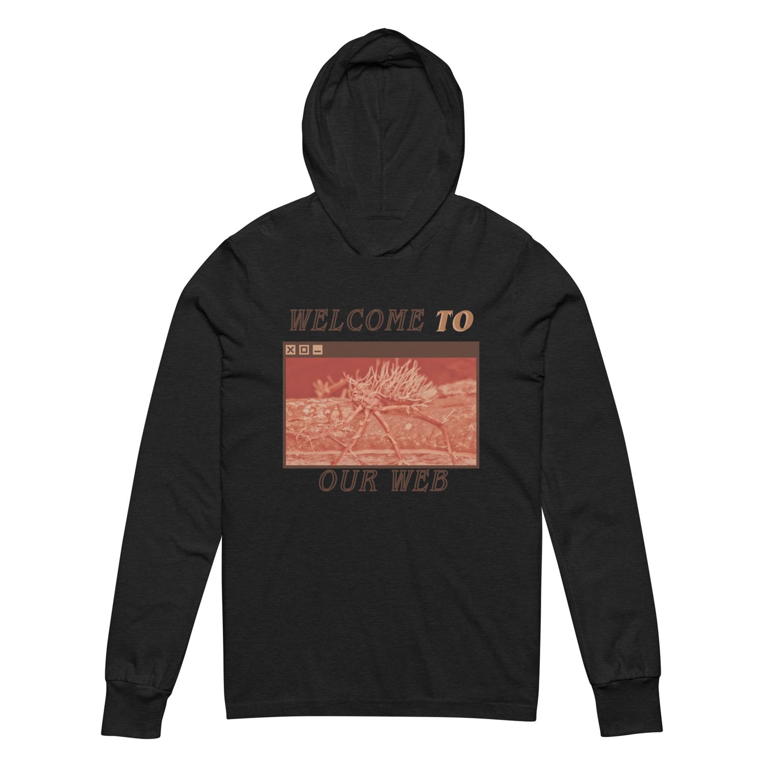 Welcome To Our Web long-sleeve tee