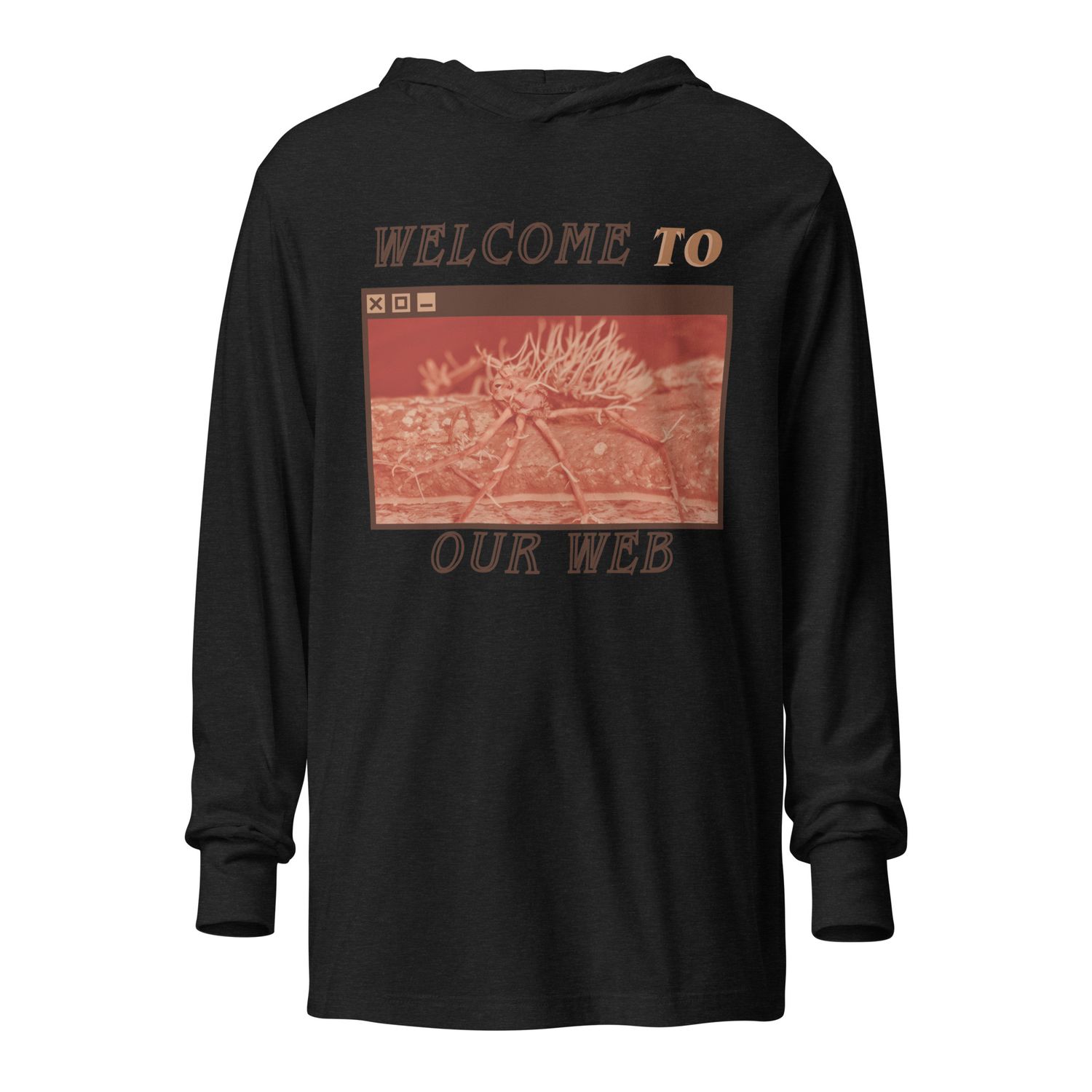 Welcome To Our Web long-sleeve tee