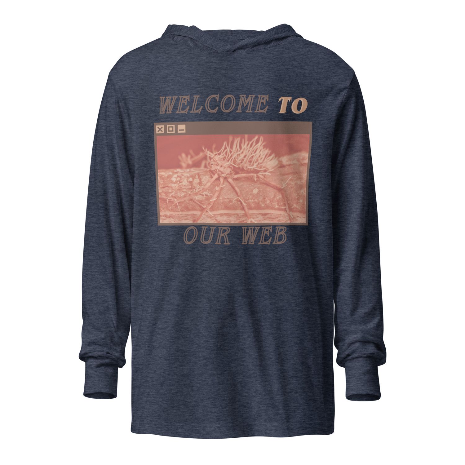 Welcome To Our Web long-sleeve tee