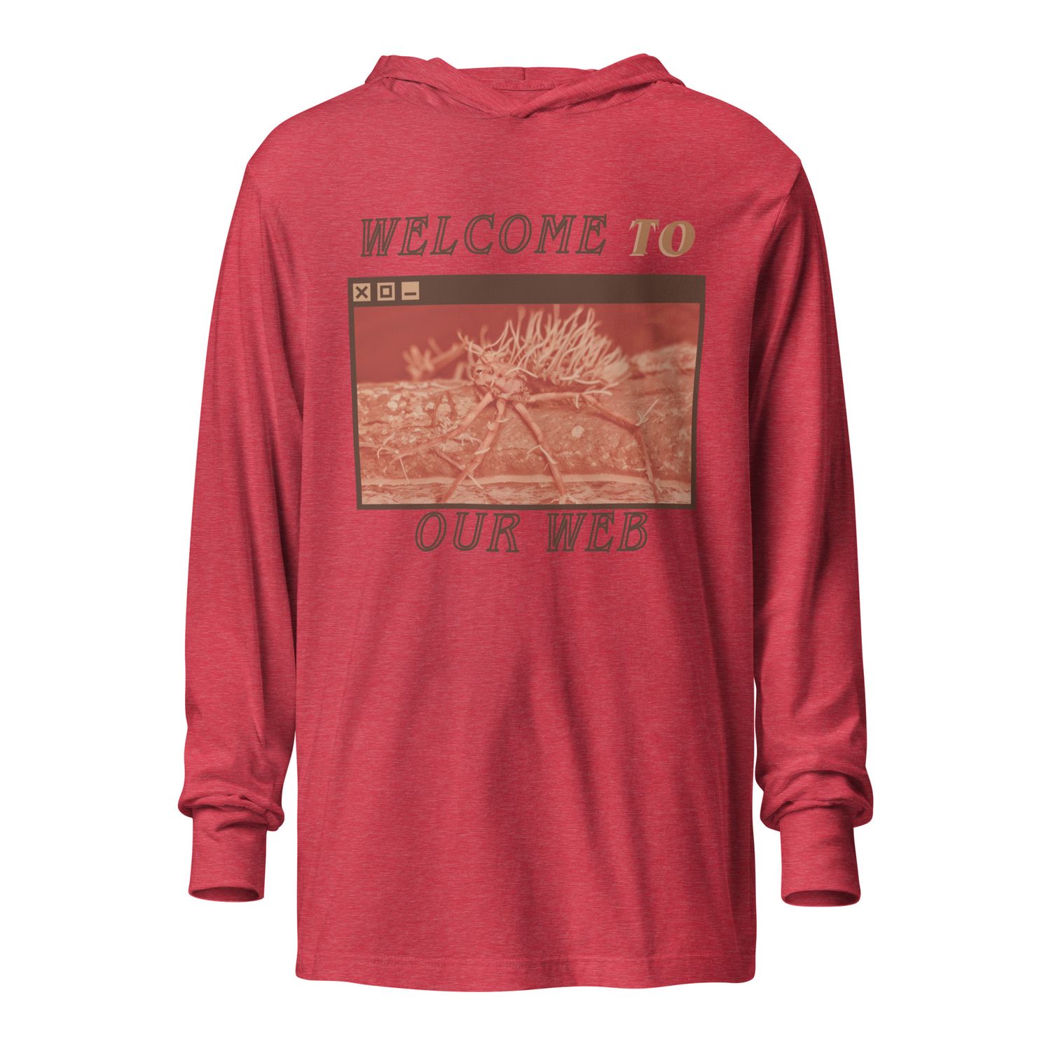 Welcome To Our Web long-sleeve tee
