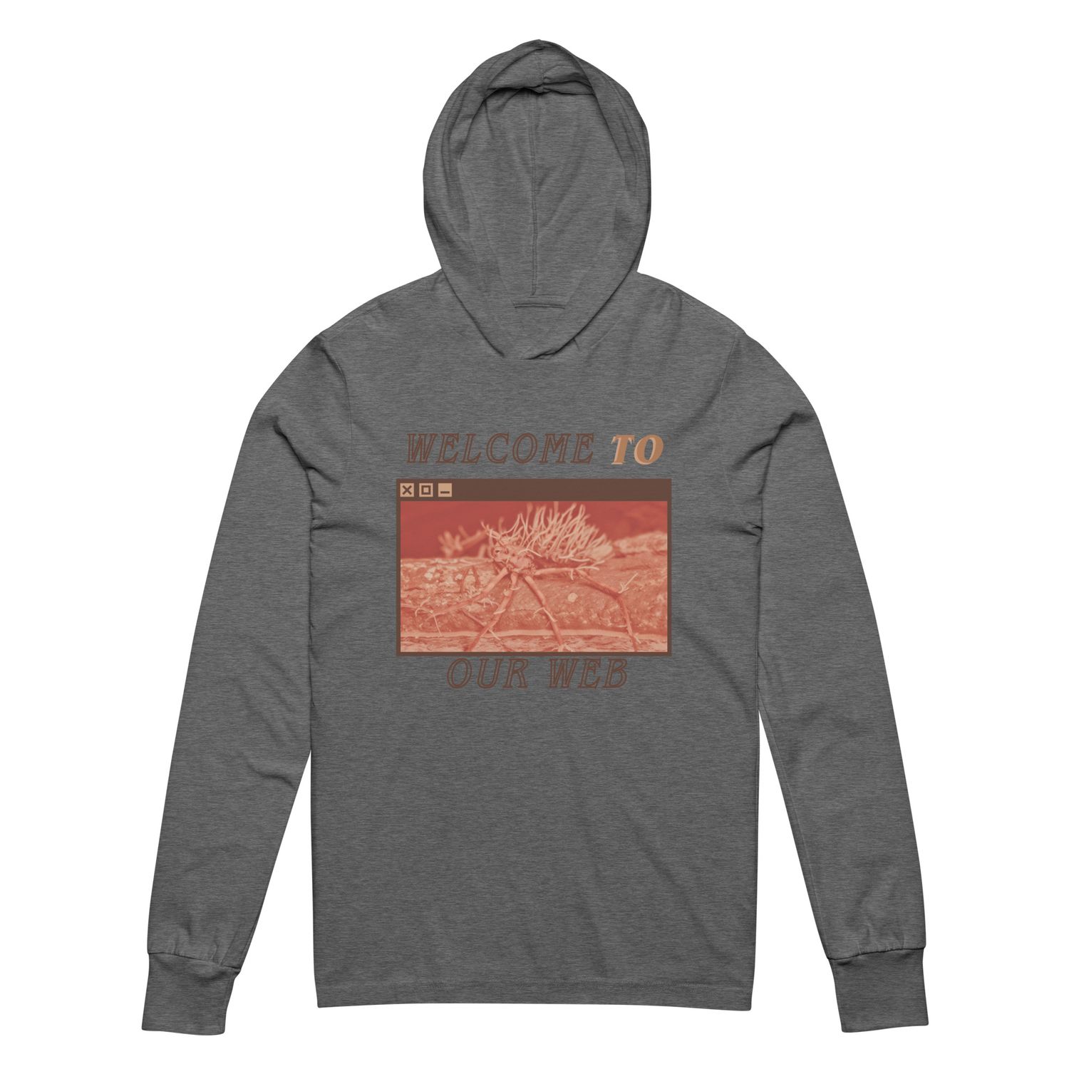 Welcome To Our Web long-sleeve tee