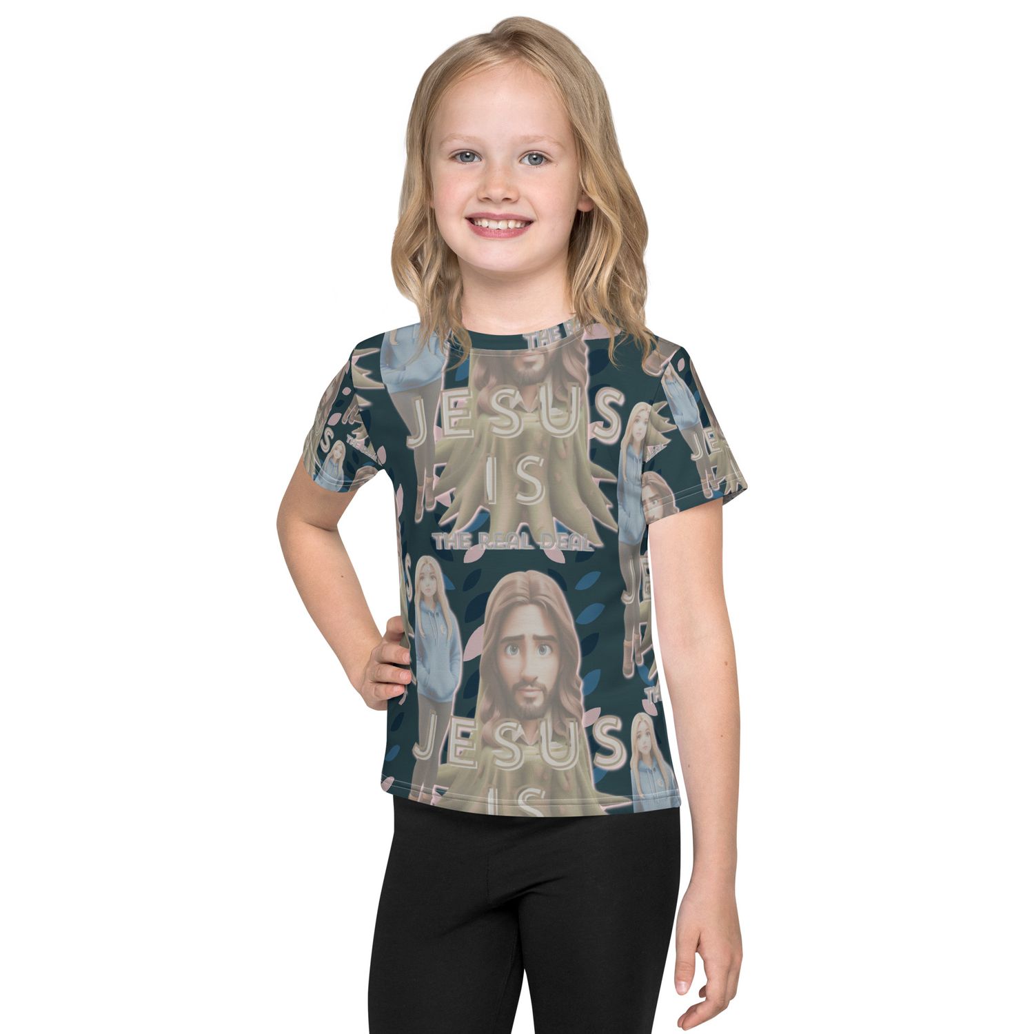 Jesus Iscrew neck t-shirt