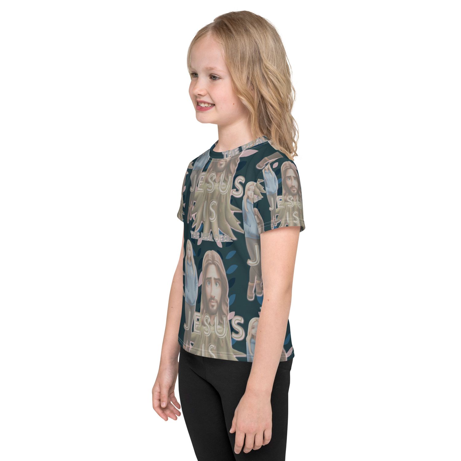 Jesus Iscrew neck t-shirt