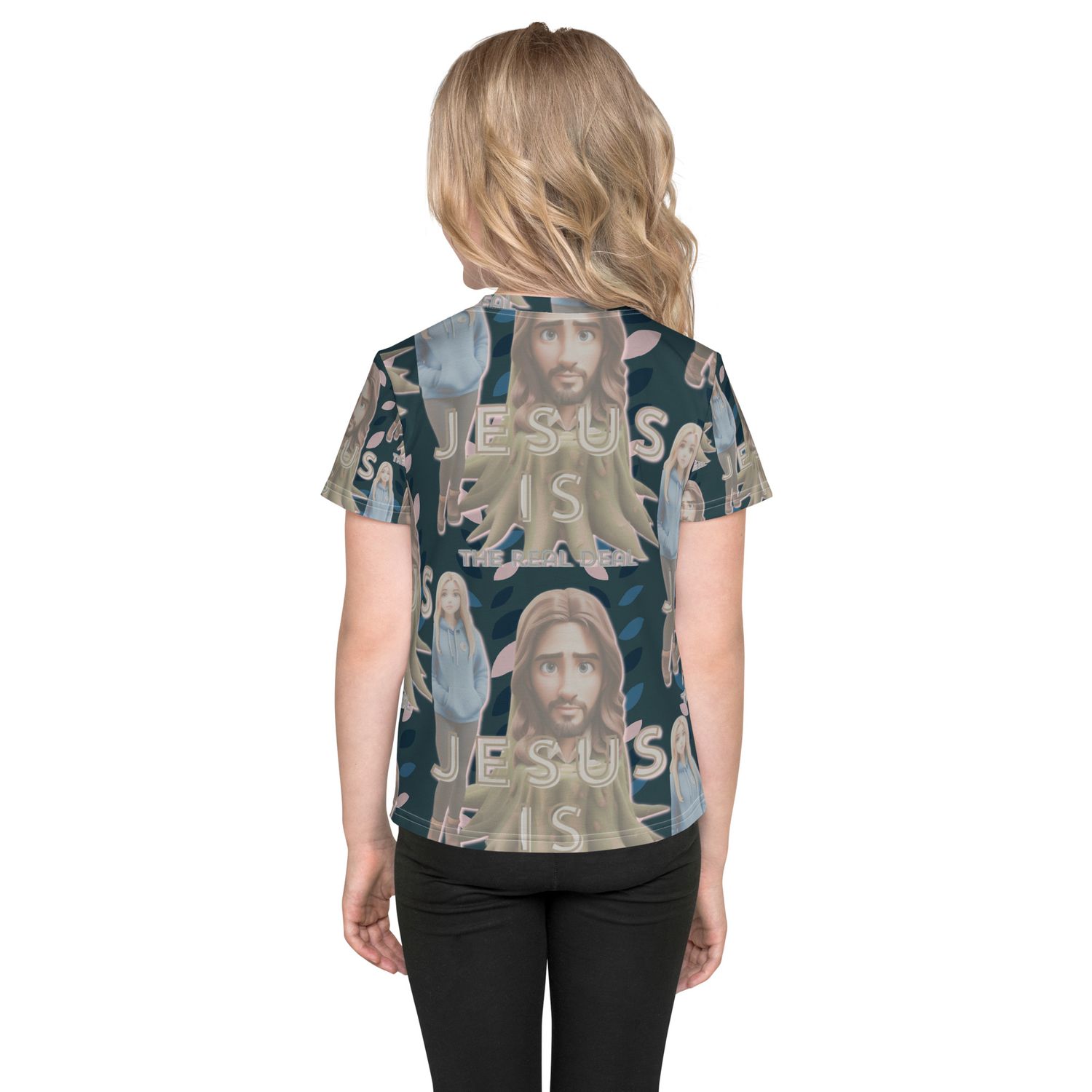 Jesus Iscrew neck t-shirt