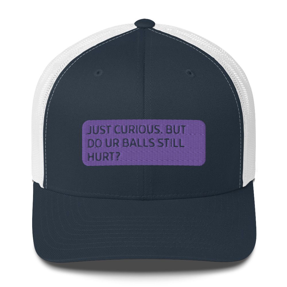 Just Curious Trucker Cap