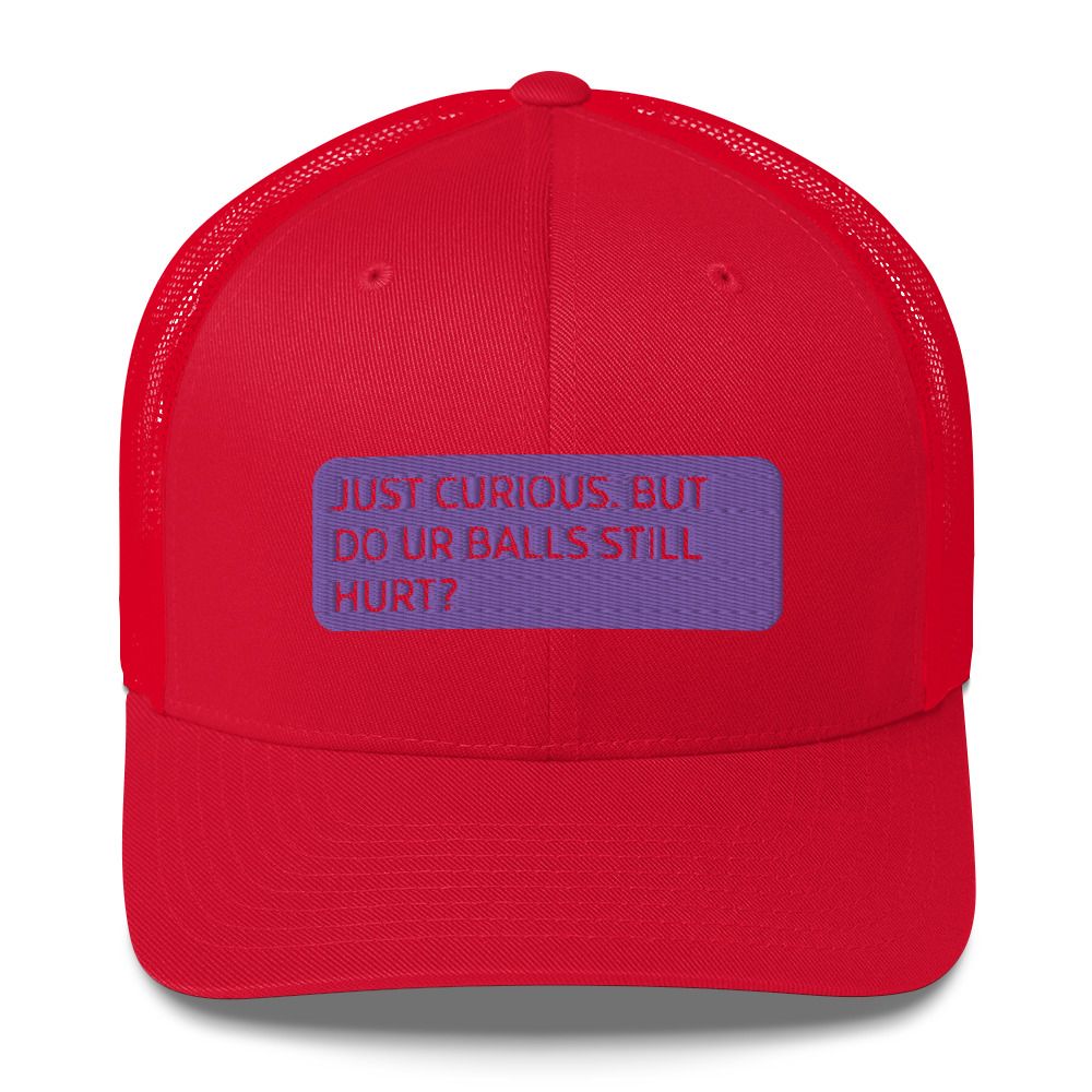 Just Curious Trucker Cap