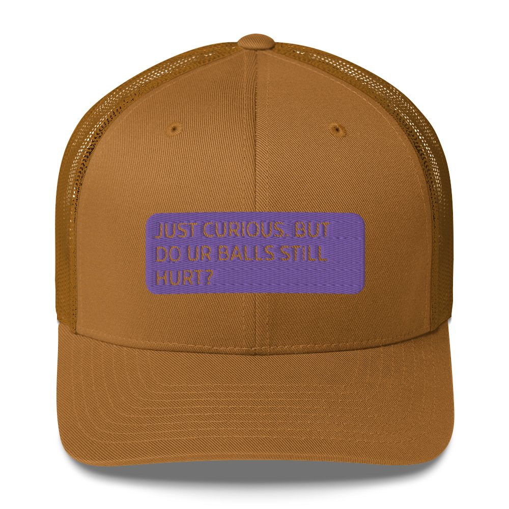 Just Curious Trucker Cap