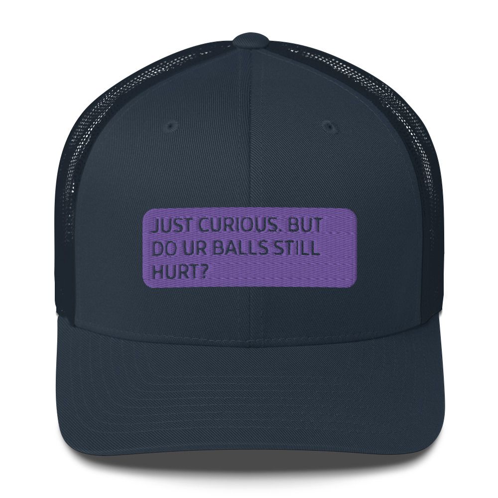 Just Curious Trucker Cap