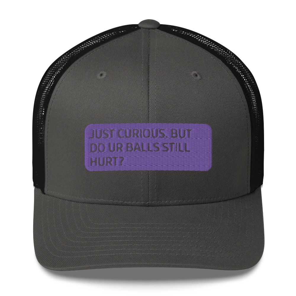 Just Curious Trucker Cap