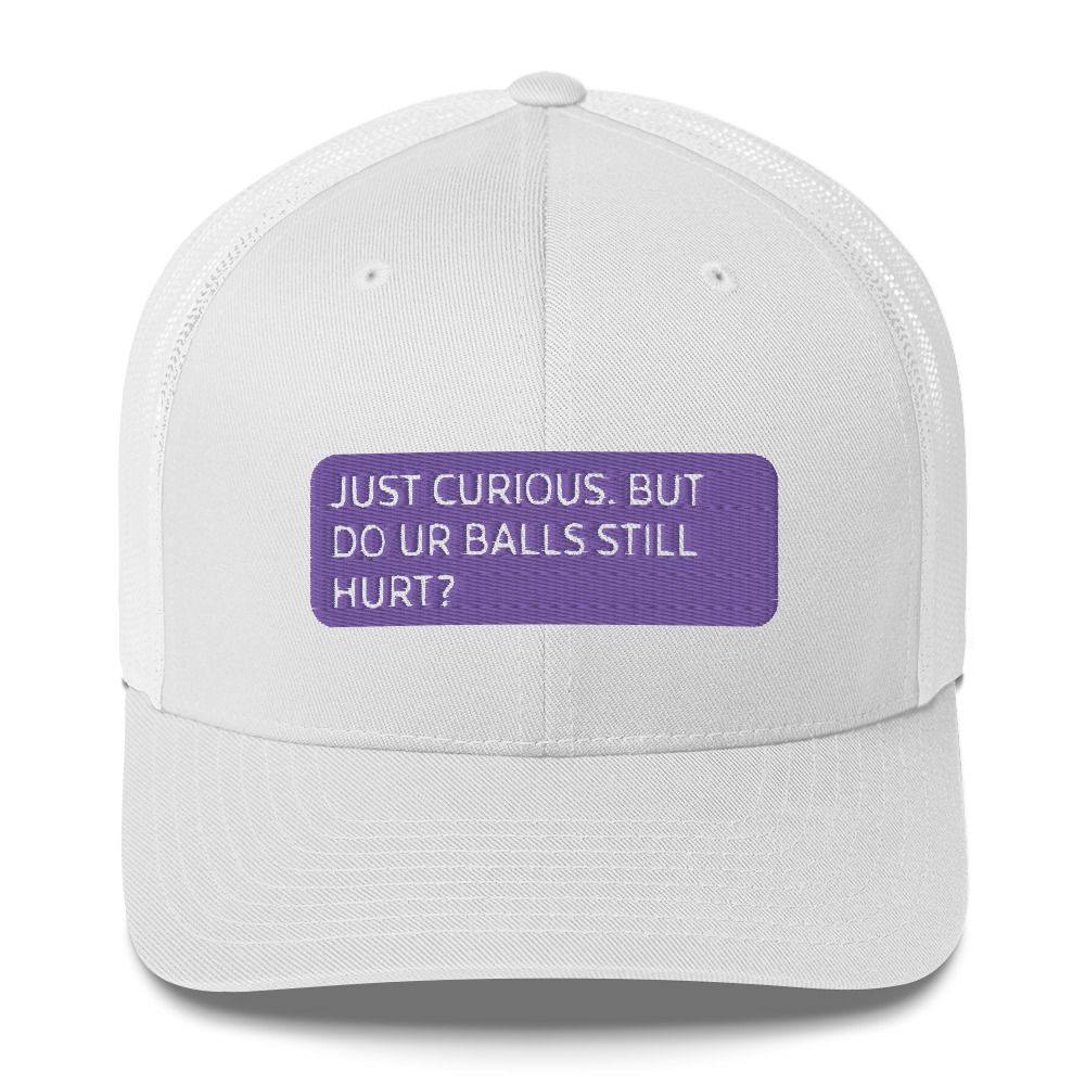Just Curious Trucker Cap