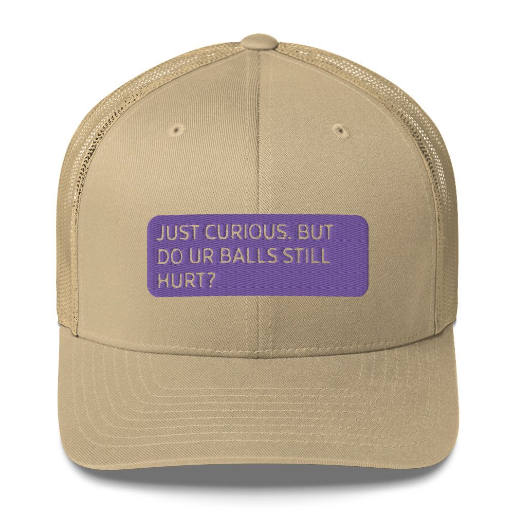 Just Curious Trucker Cap