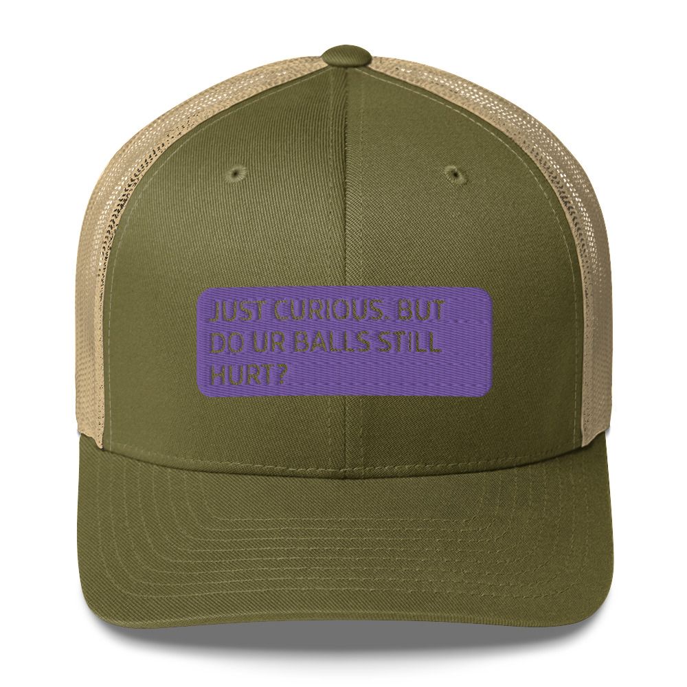 Just Curious Trucker Cap