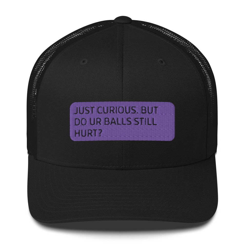 Just Curious Trucker Cap