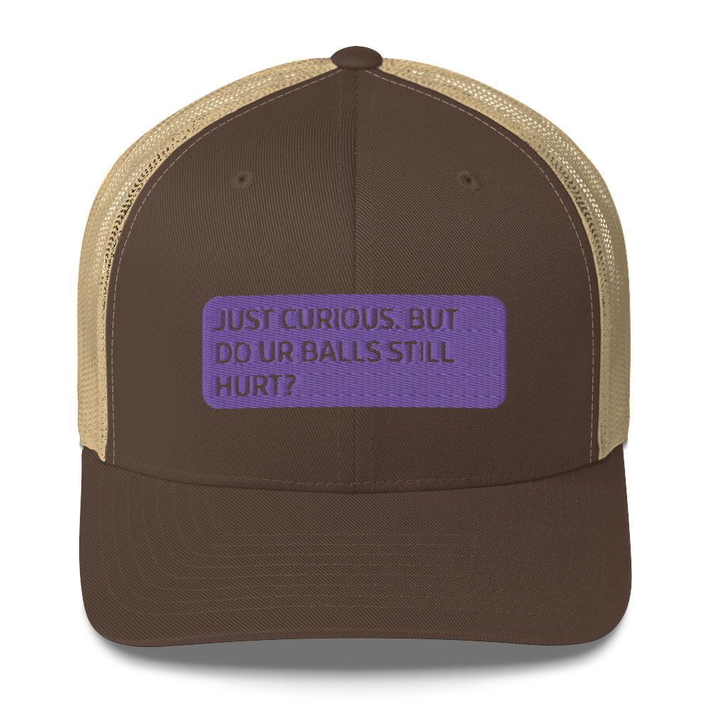 Just Curious Trucker Cap