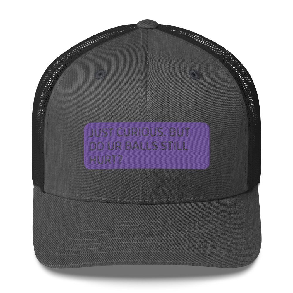 Just Curious Trucker Cap
