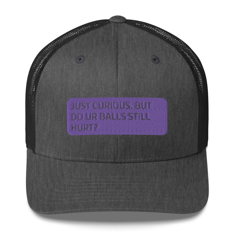 Just Curious Trucker Cap