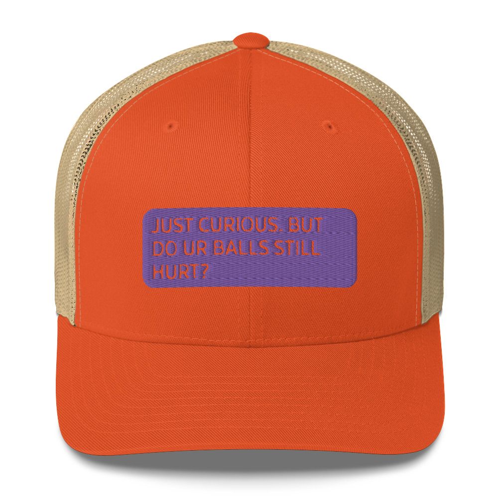 Just Curious Trucker Cap