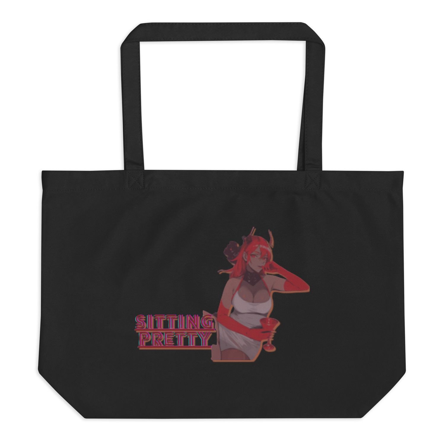 Sitting Pretty organic tote bag