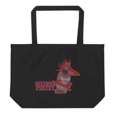 Sitting Pretty organic tote bag