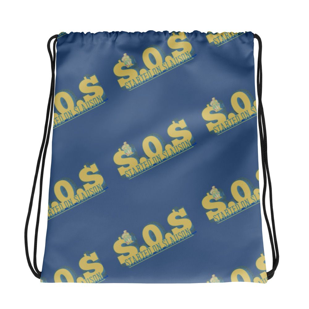 S.O.S Drawstring bag