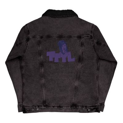 TTYL denim sherpa jacket