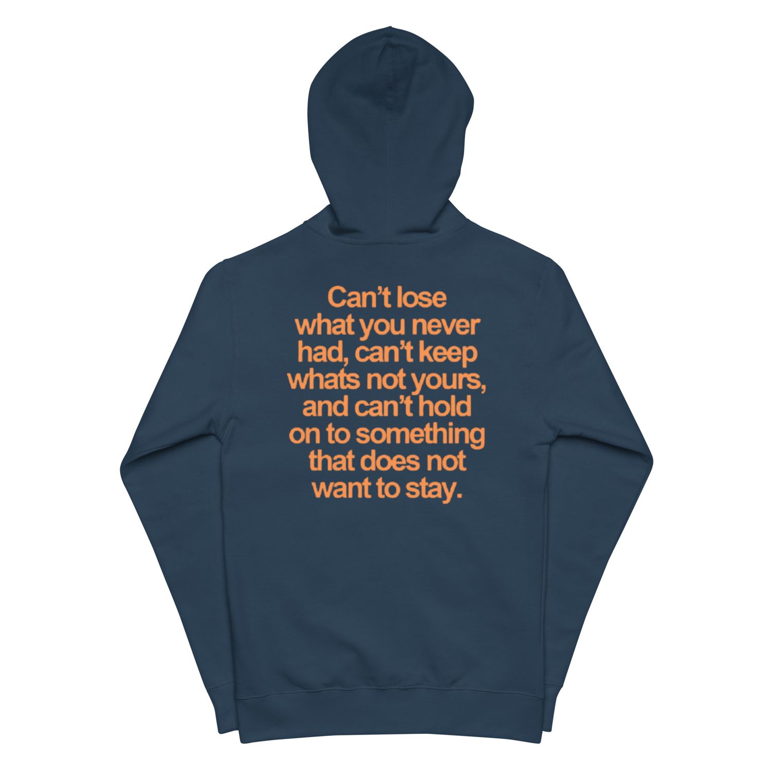 Can&#39;t  fleece zip up hoodie