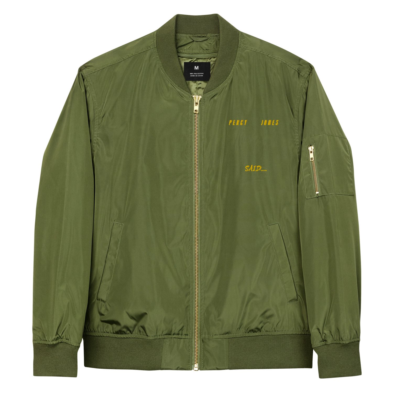 Percy Jones Said bomber jacket
