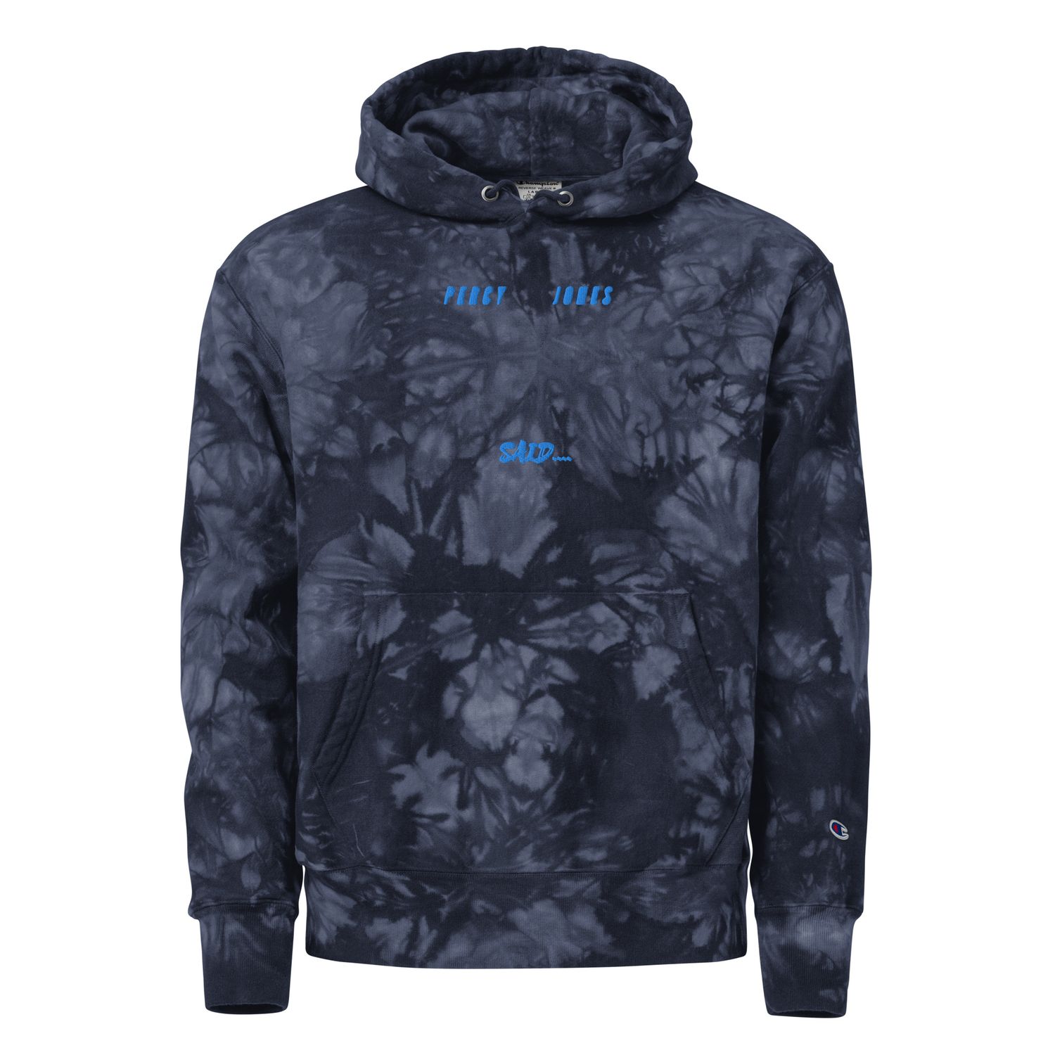 Percy Jones Said tie-dye hoodie