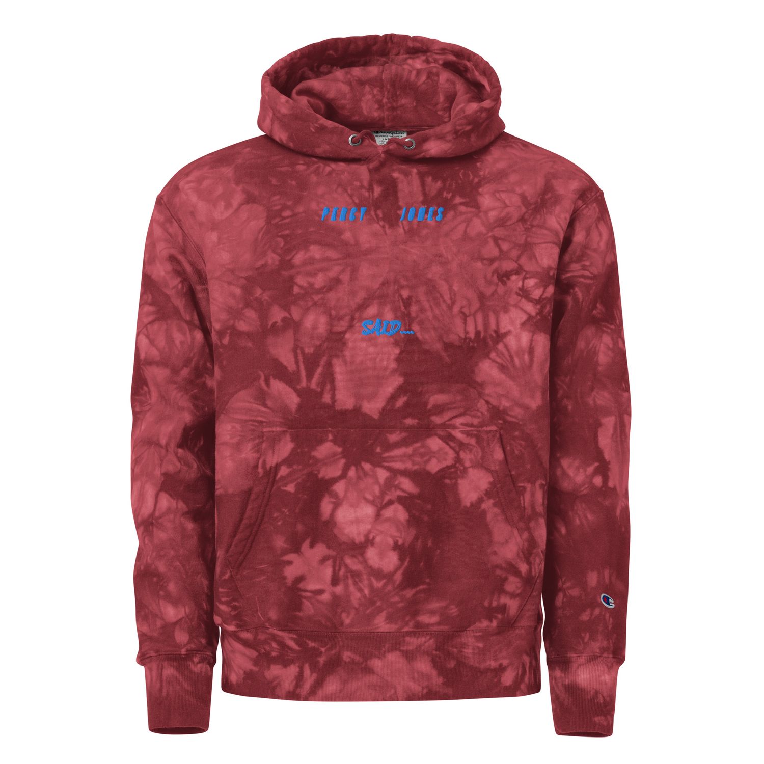 Percy Jones Said tie-dye hoodie