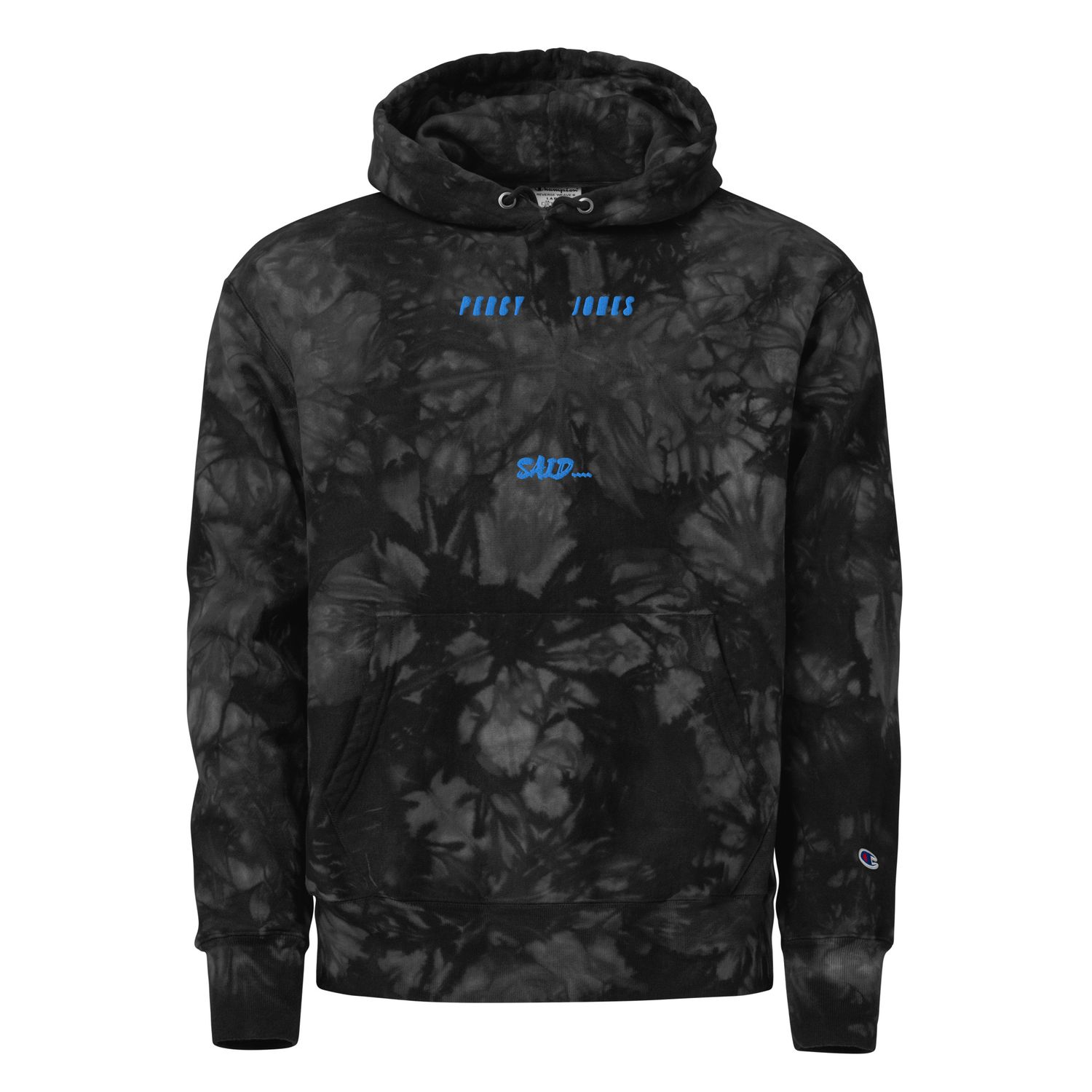 Percy Jones Said tie-dye hoodie