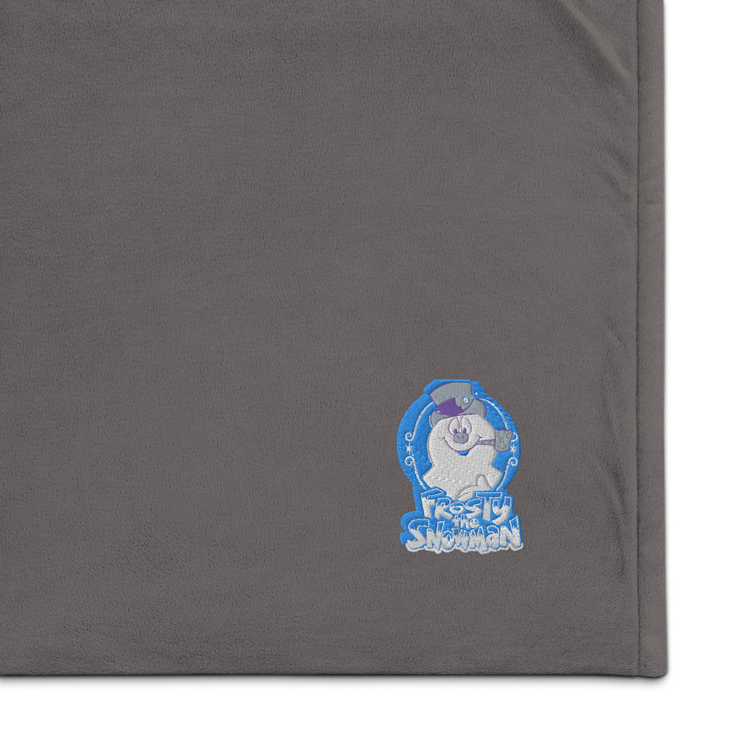 Frosty The Snowman sherpa blanket