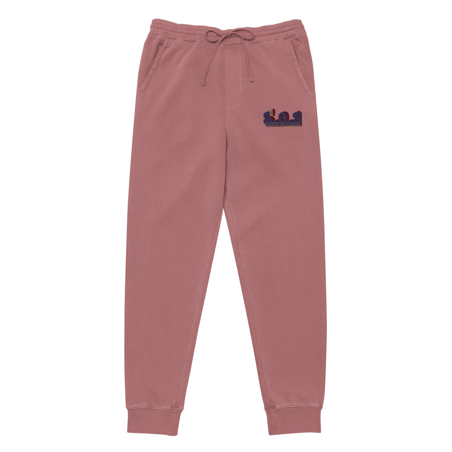 S.O.S pigment-dyed sweatpants