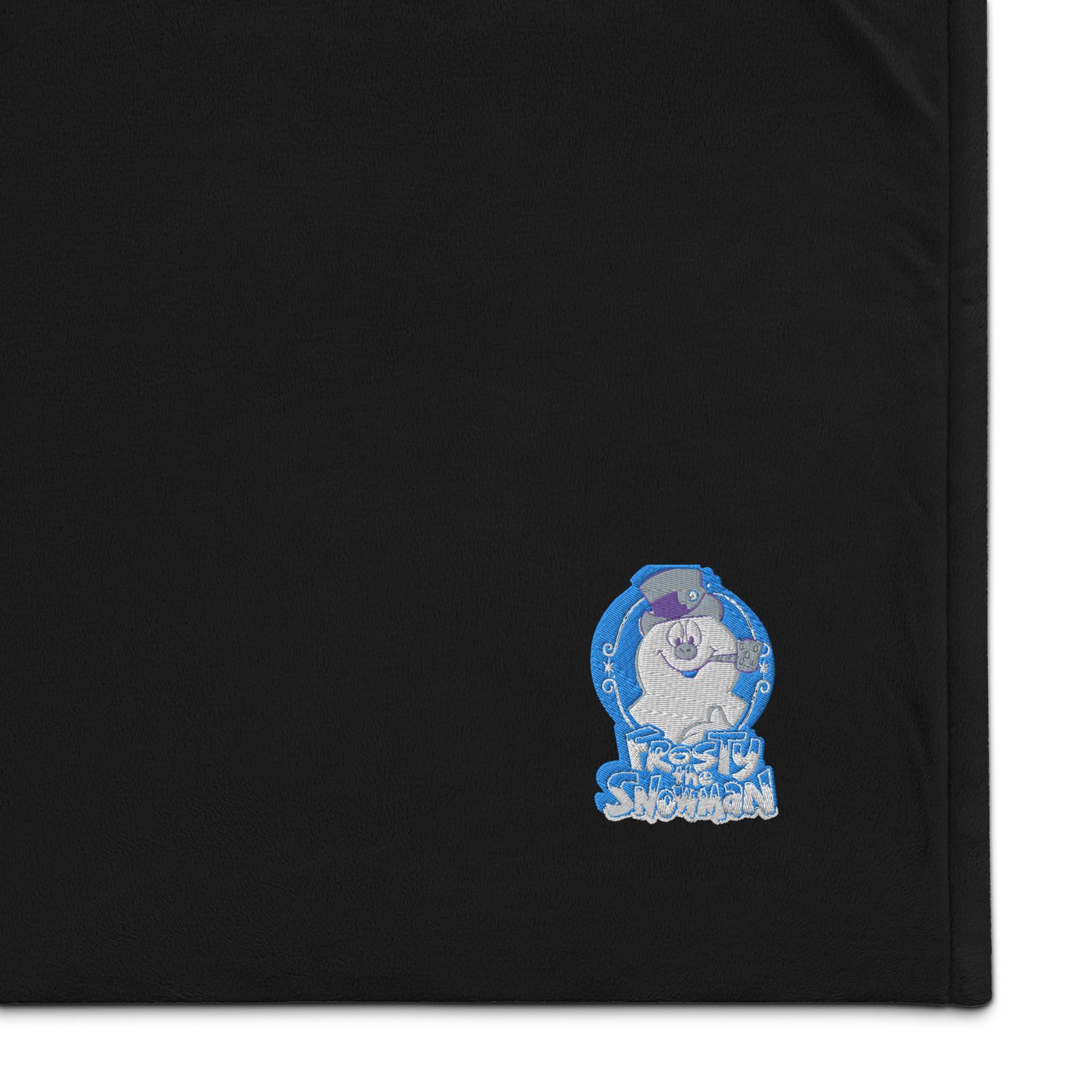 Frosty The Snowman sherpa blanket