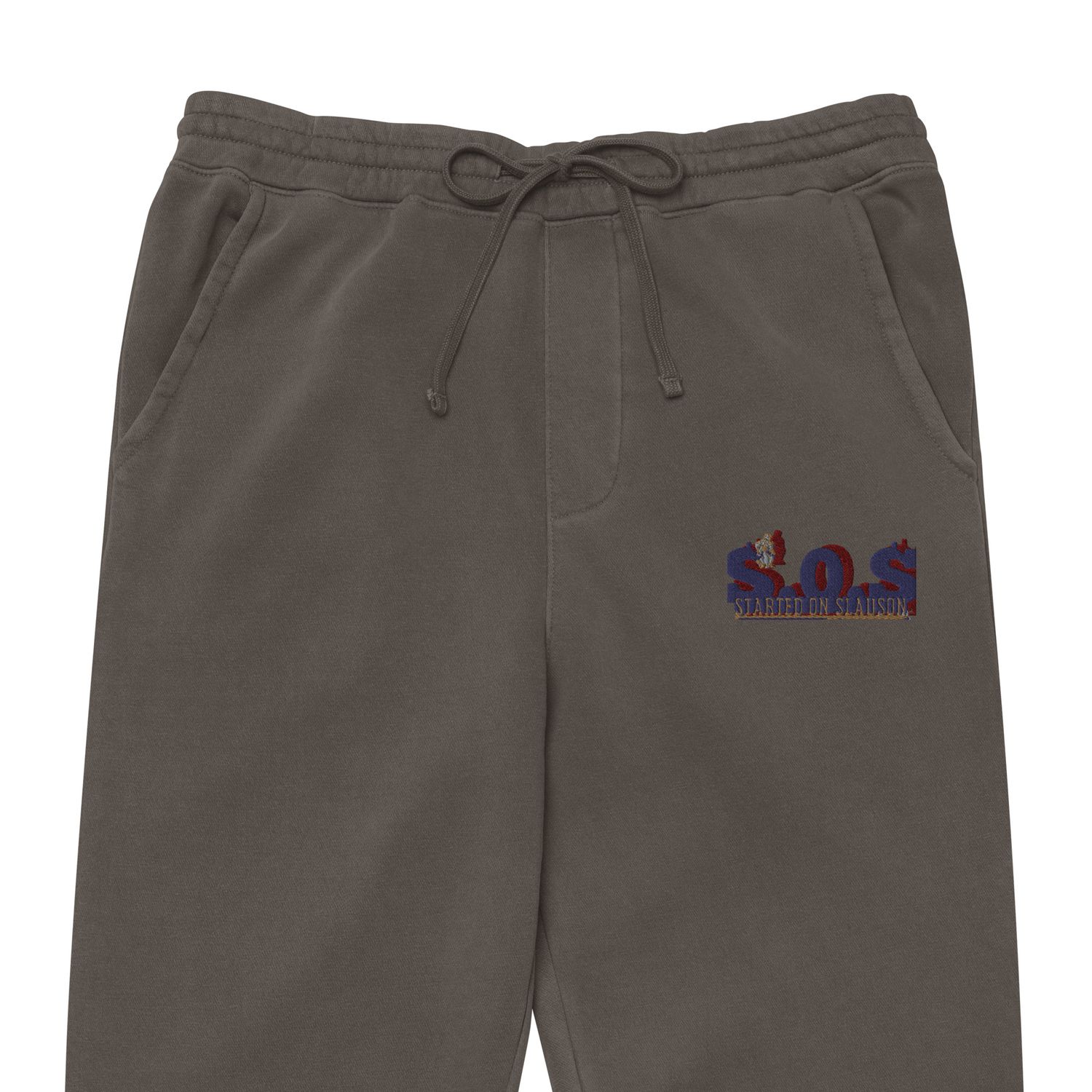 S.O.S pigment-dyed sweatpants