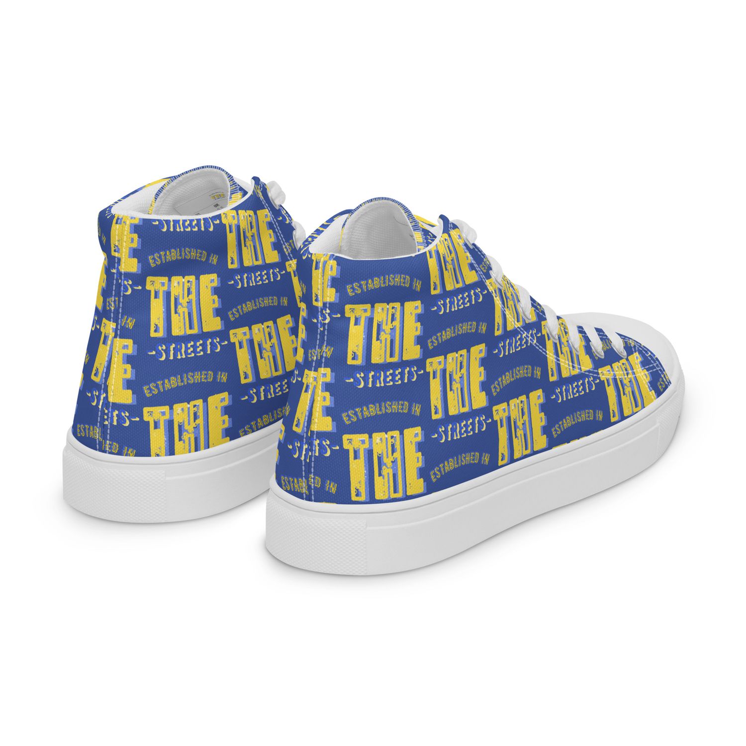 Established In The Streets high top shoes