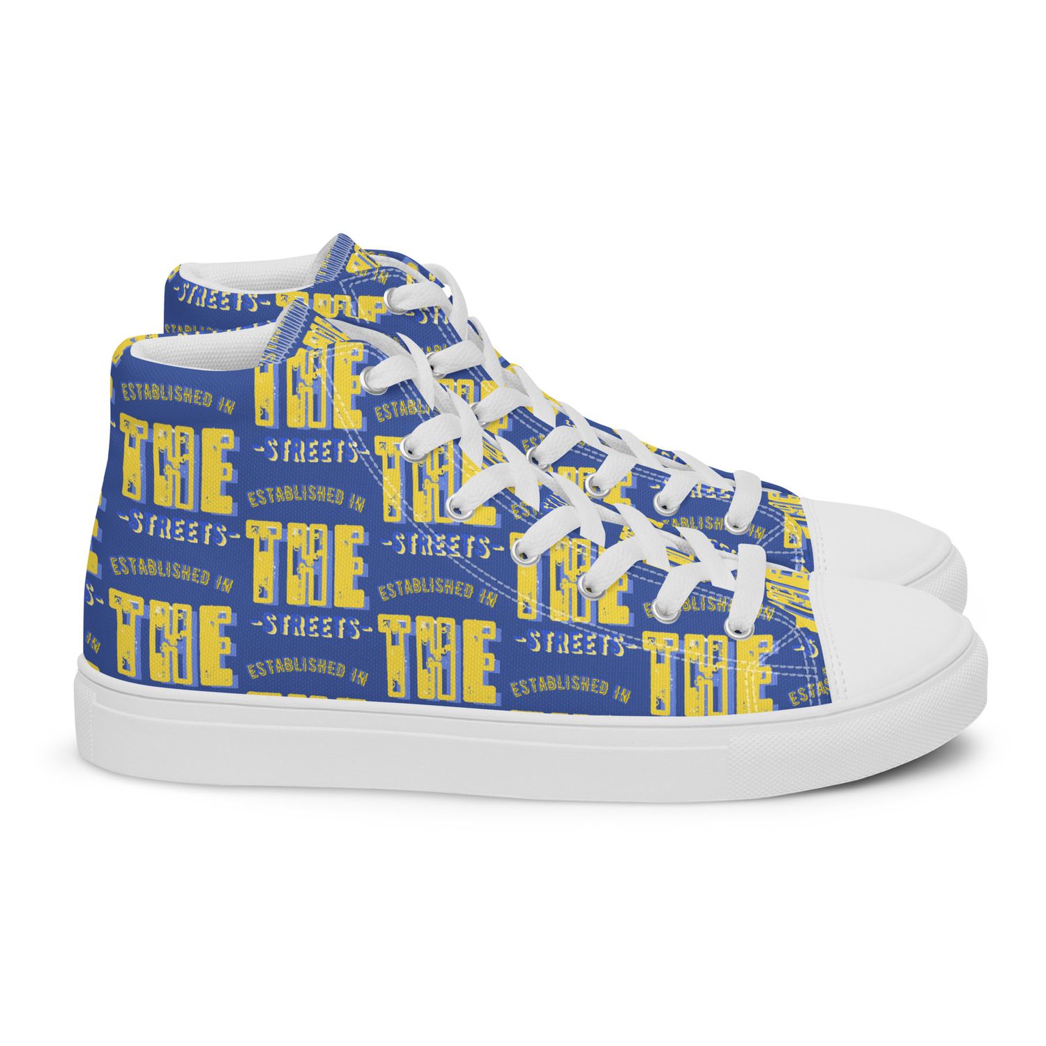 Established In The Streets high top shoes