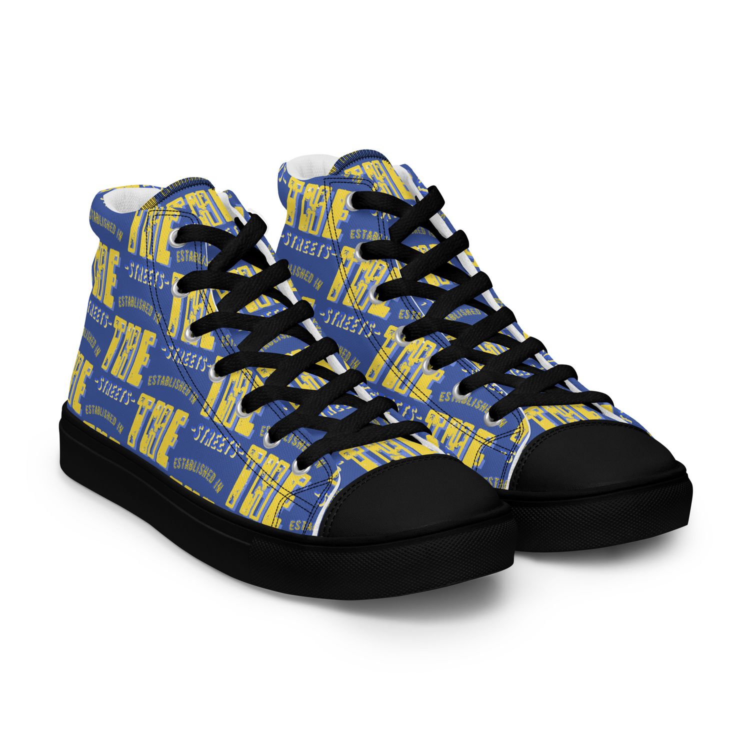 Established In The Streets high top shoes