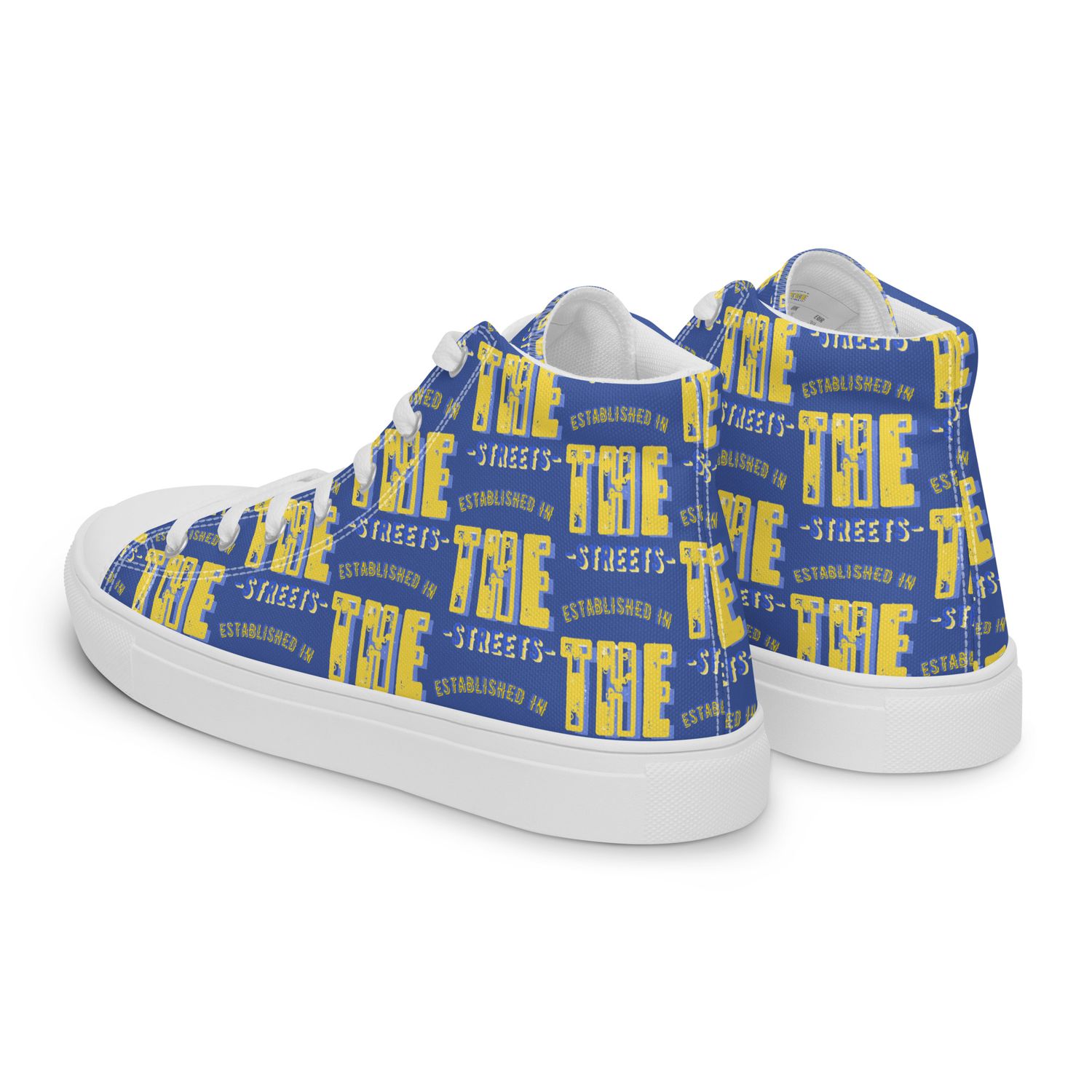 Established In The Streets high top shoes