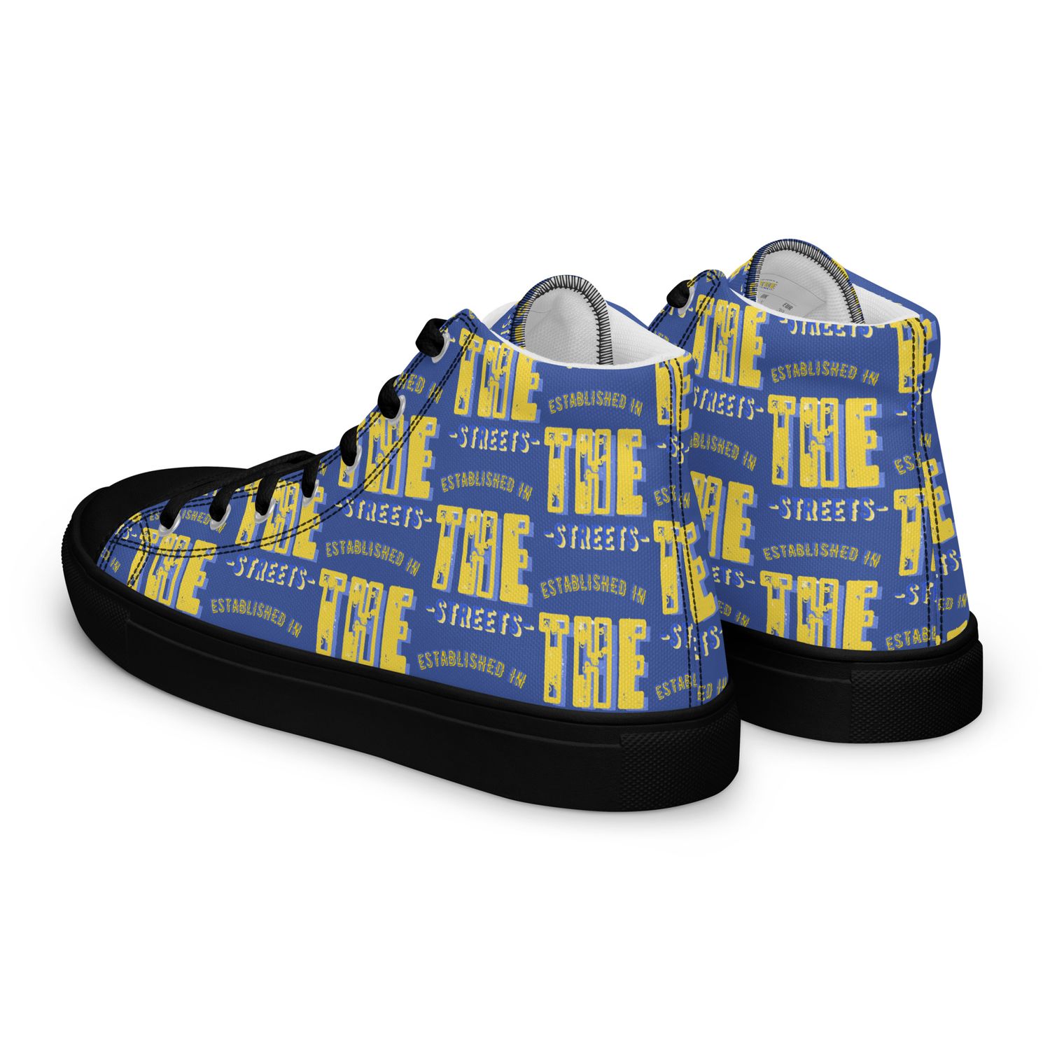 Established In The Streets high top shoes
