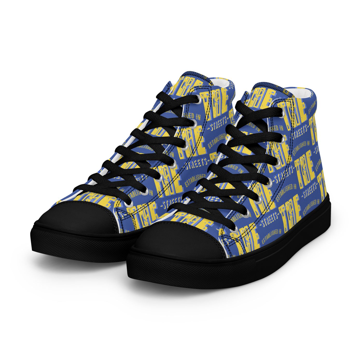 Established In The Streets high top shoes