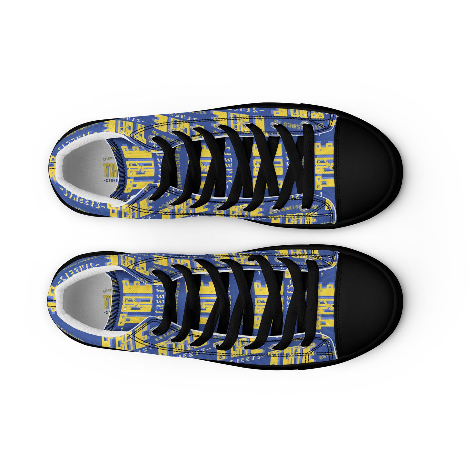 Established In The Streets high top shoes