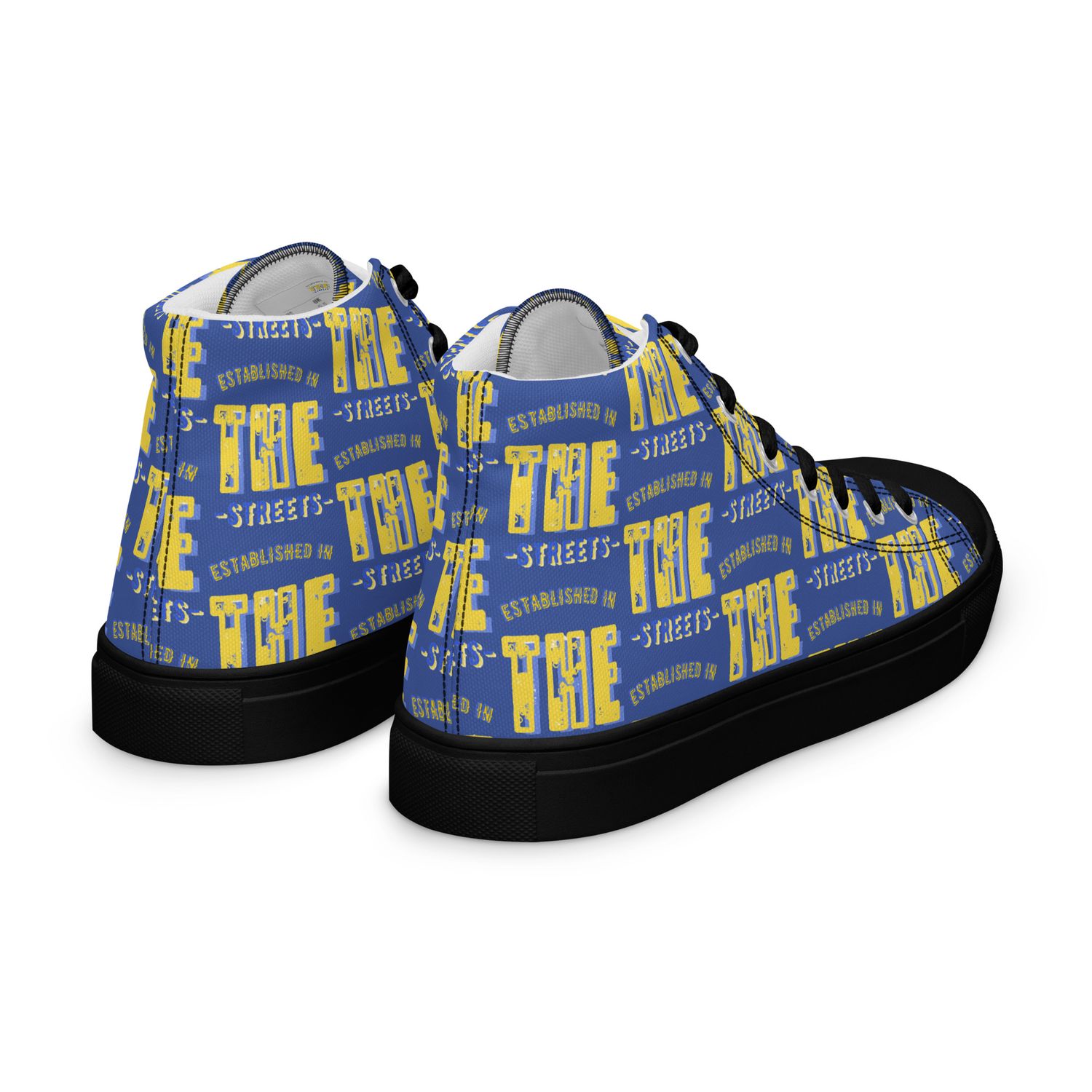 Established In The Streets high top shoes
