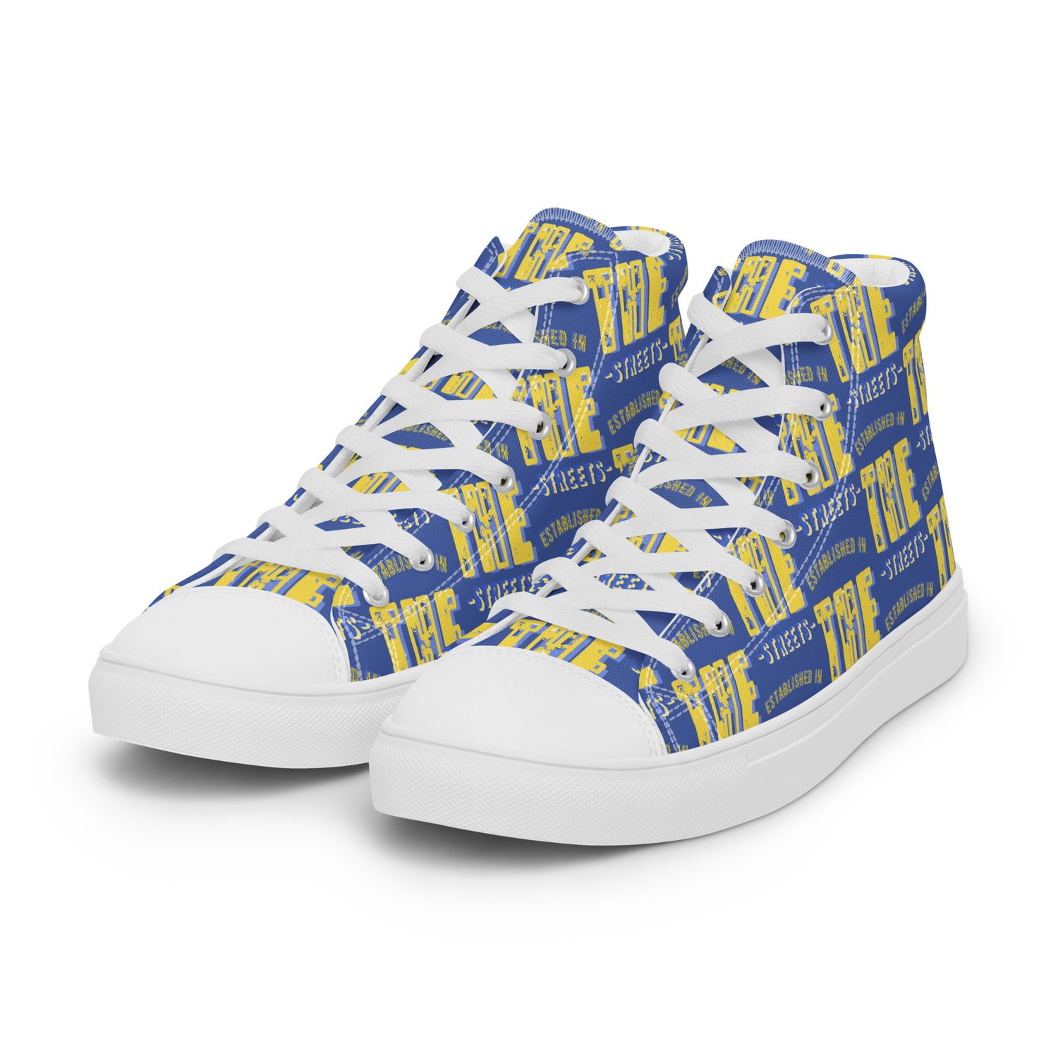 Established In The Streets high top shoes