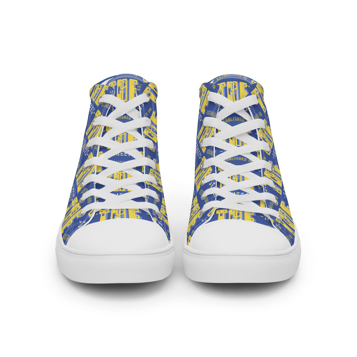 Established In The Streets high top shoes