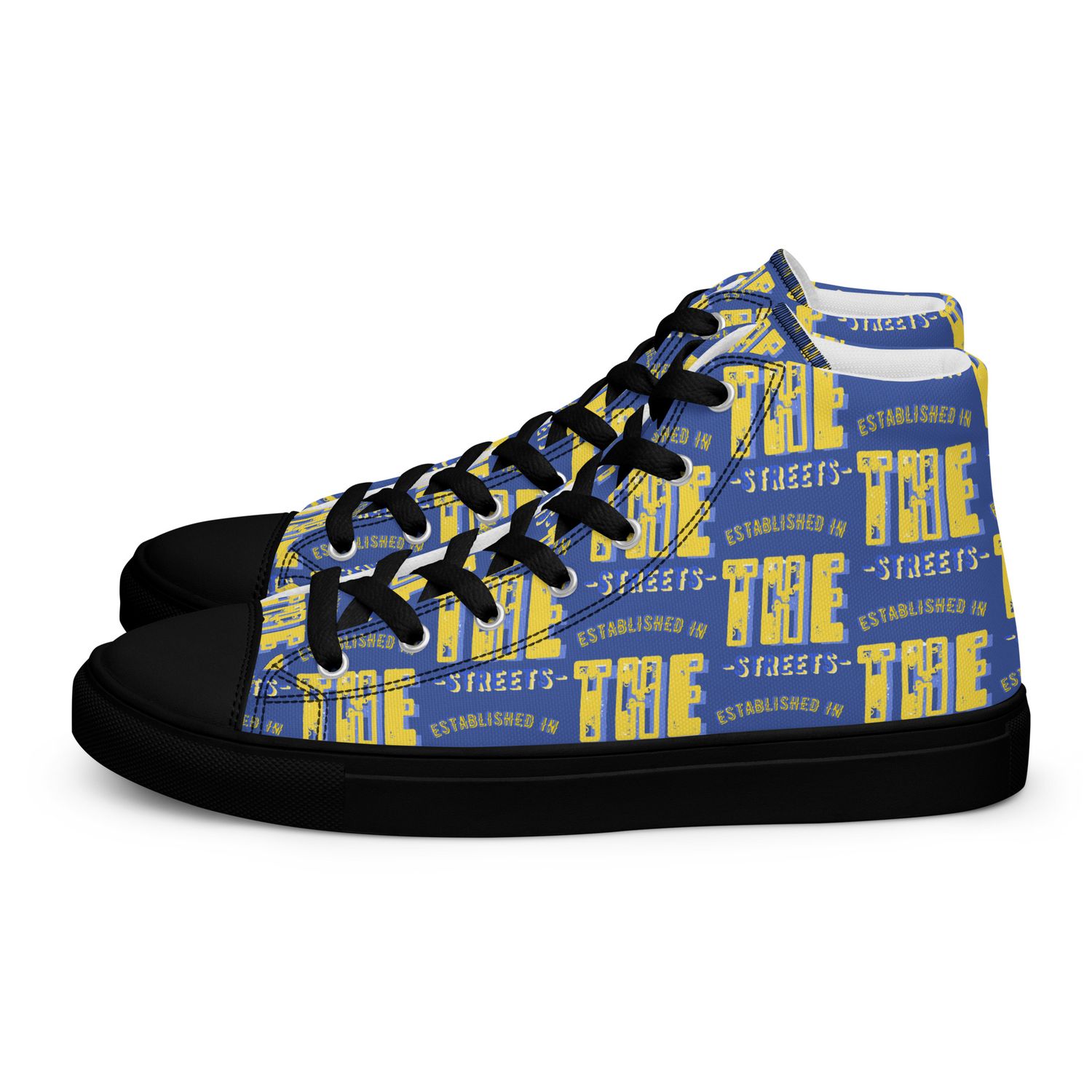 Established In The Streets high top shoes