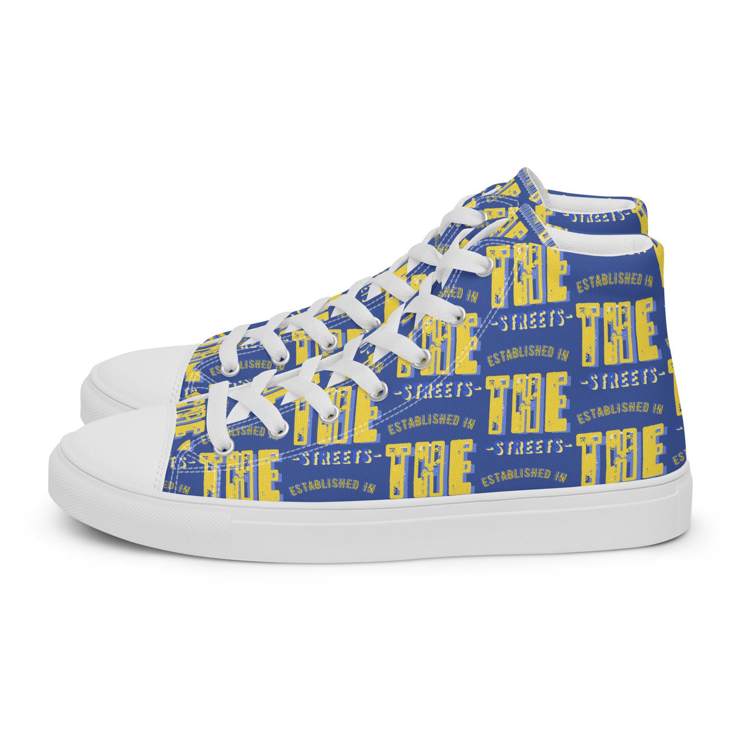 Established In The Streets high top shoes