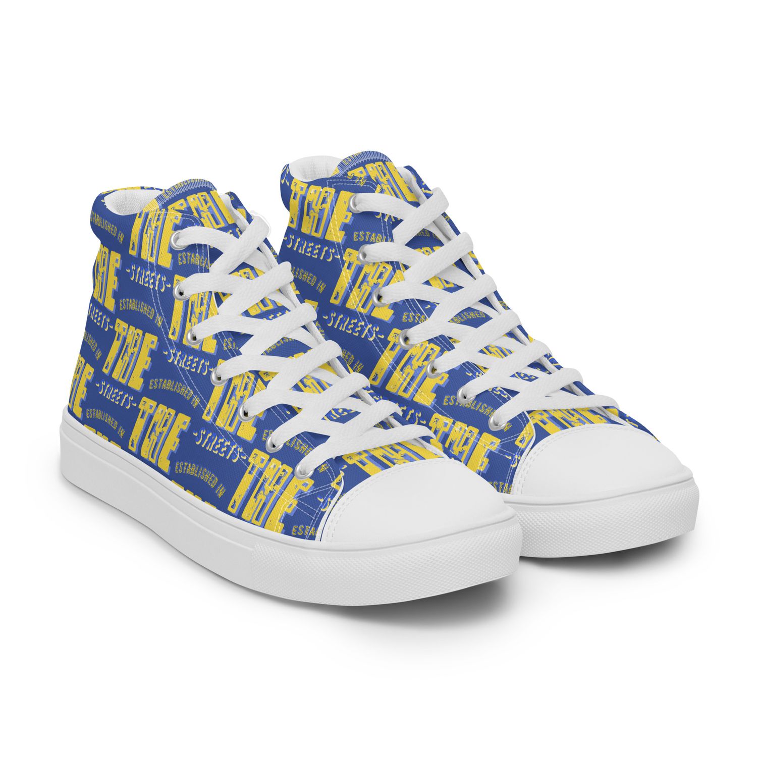 Established In The Streets high top shoes