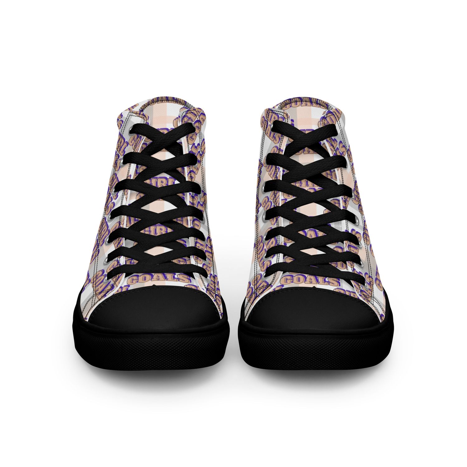 Girl Goals high top shoes