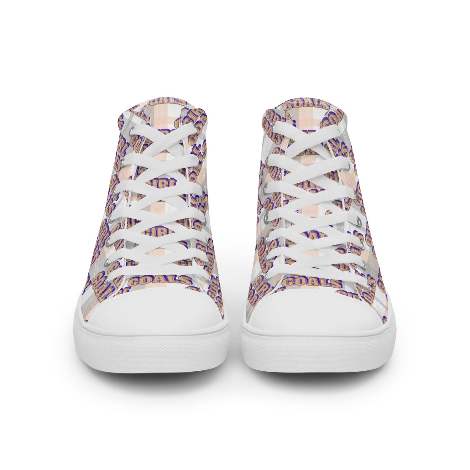 Girl Goals high top shoes